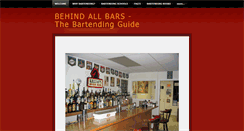 Desktop Screenshot of behindallbars.com