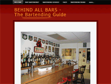 Tablet Screenshot of behindallbars.com